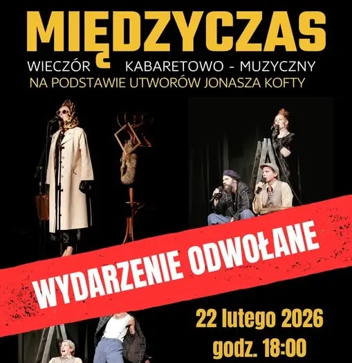 Międzyczas w OCK odwołany. Miało być kulturalne wydarzenie, będzie zwrot biletów