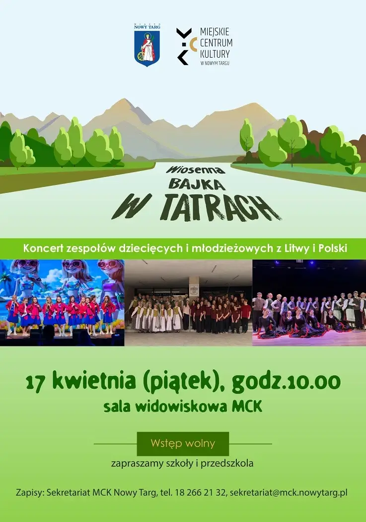 Muzyka, taniec i tradycja. Młodzi artyści z Litwy wystąpią w Nowym Targu