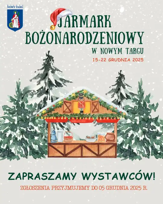 Jarmark Bożonarodzeniowy w Nowym Targu. Ruszył nabór wystawców