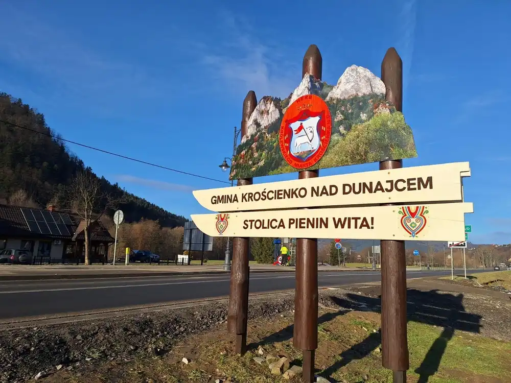 Odnowione witacze w Krościenku nad Dunajcem