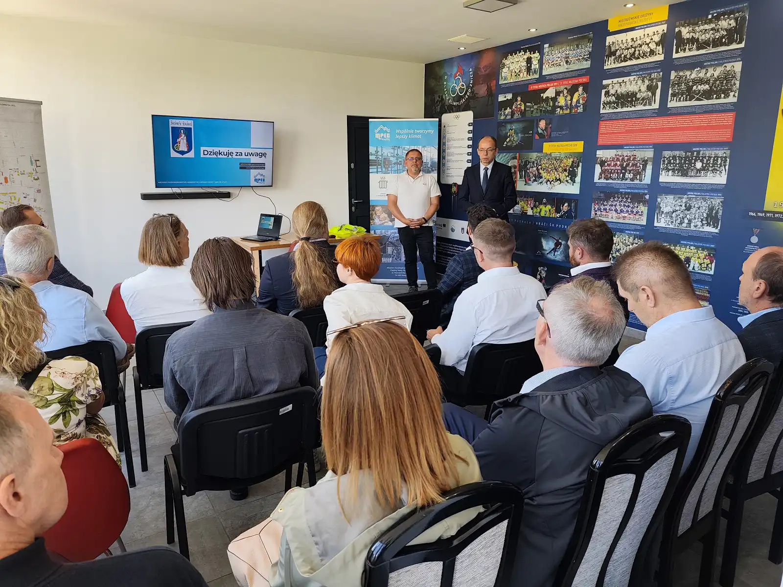 Nowy Targ pokazał innowacje energetyczne, studyjna wizyta przedstawicieli PEC