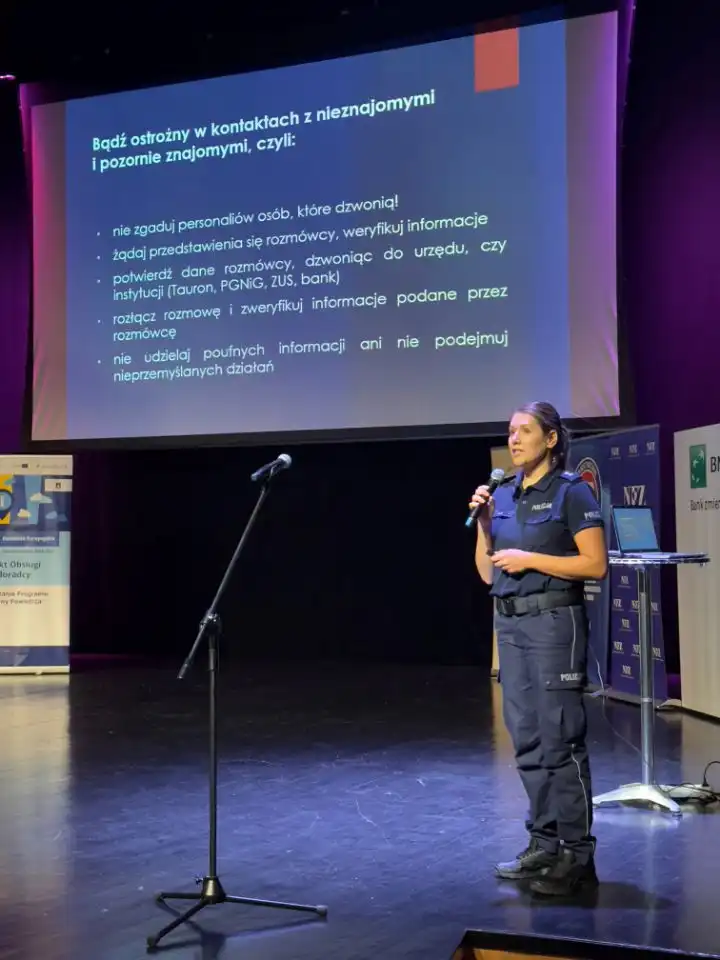 Jak nie dać się oszukać? Porady dla seniorów od nowotarskiej policji