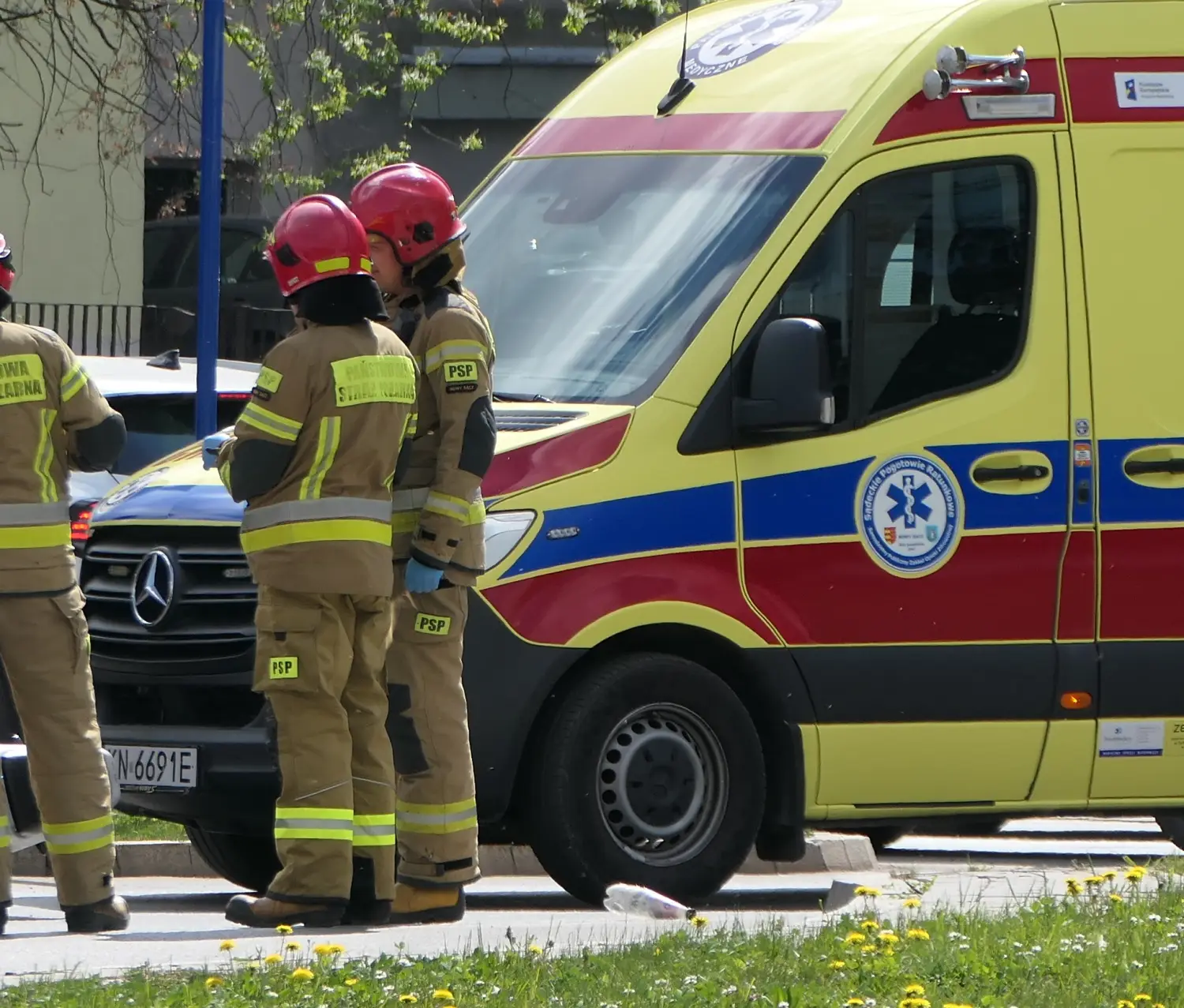 Zakopane: Wypadek na Krzeptówkach. Pieszy potrącony na przejściu dla pieszych