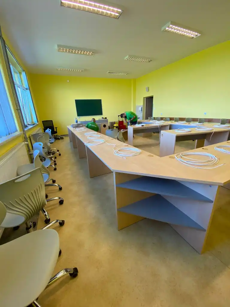 Nowoczesne pracownie i odnowione sale w szkołach gminy Poronin