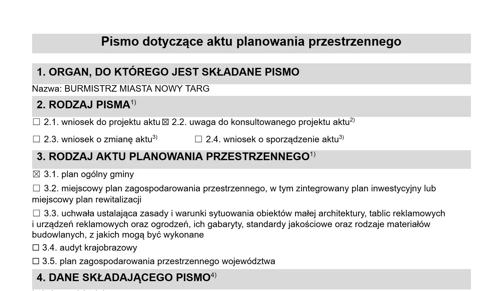 Radny Jan Sięka apeluje o wykreślenie południowej obwodnicy z planu Nowego Targu