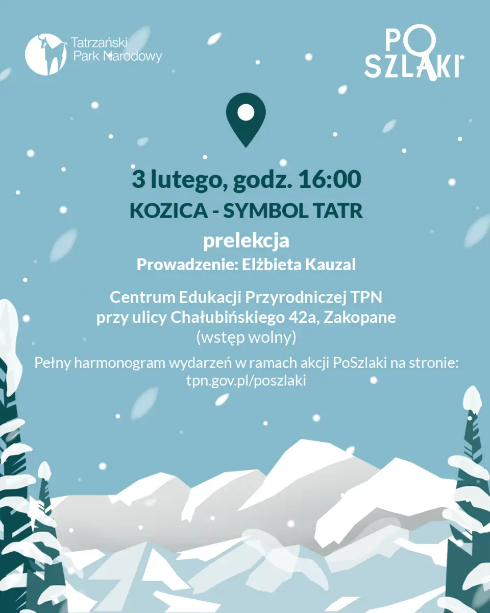 Kozica w Tatrach. Prelekcja o żywym symbolu gór