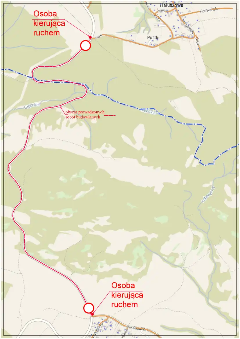 Uwaga kierowcy! Droga powiatowa w Sromowcach Wyżnych zamknięta przez trzy dni