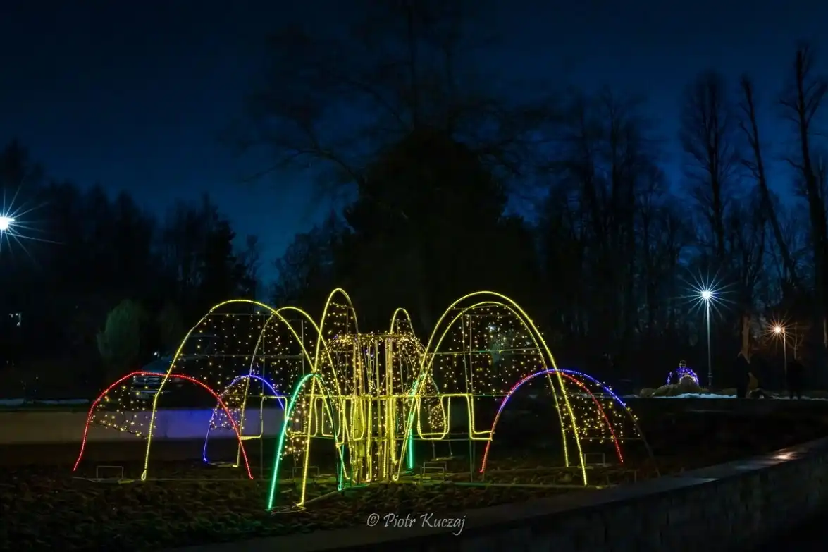 Rabka-Zdrój rozbłysła świątecznym blaskiem