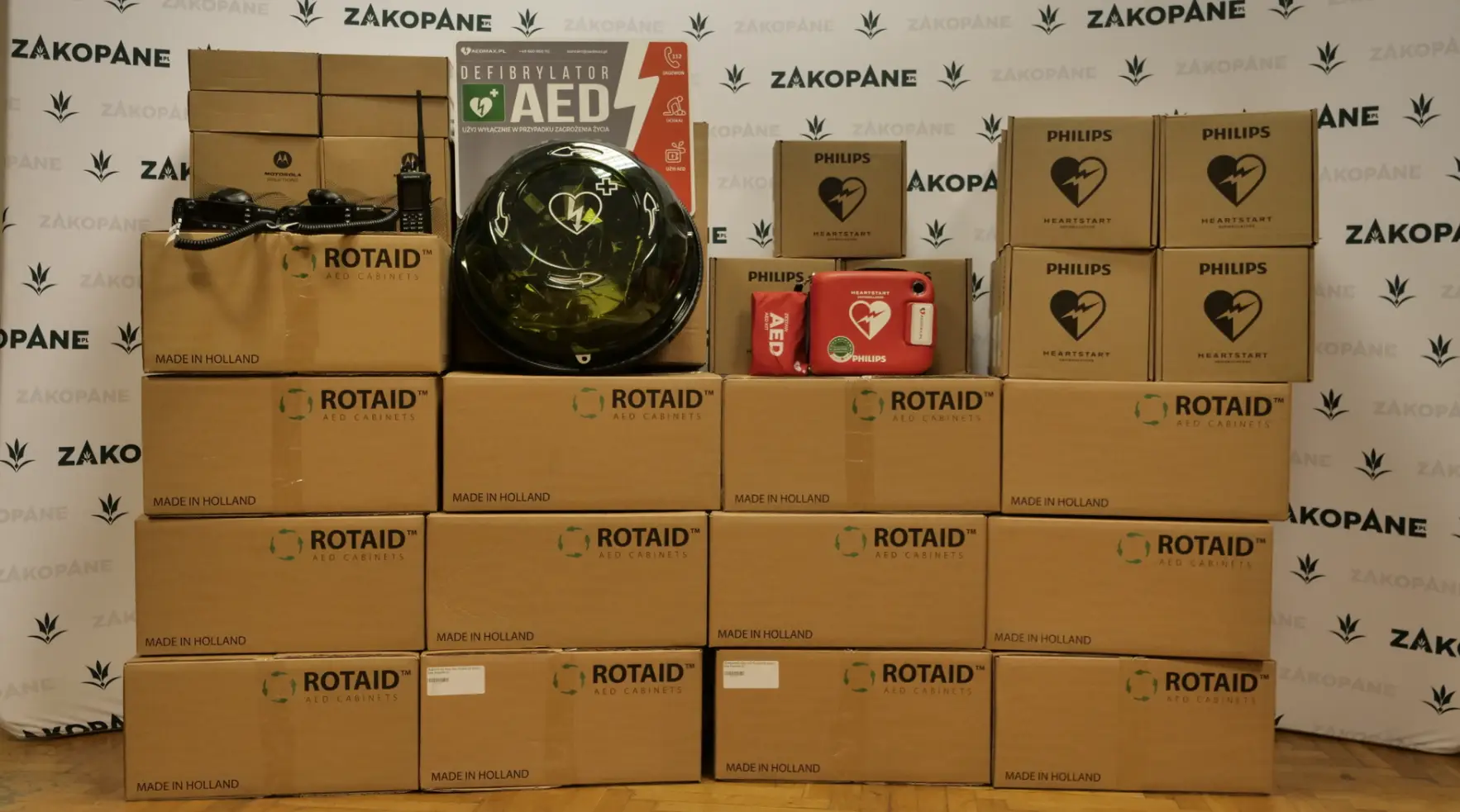 Zakopane: 15 defibrylatorów i radiotelefony za ponad milion złotych. Miasto inwestuje w ratowanie życia