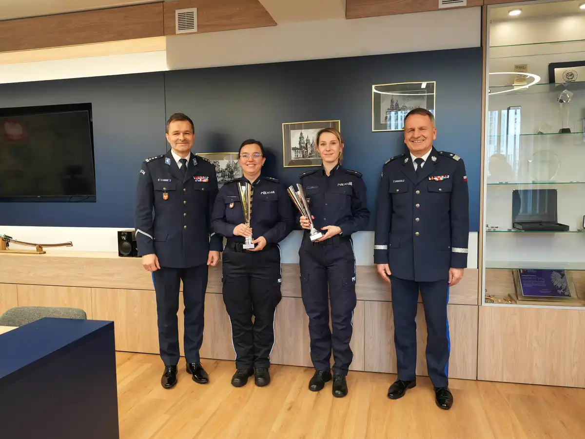 Policjantki z Zakopanego i Krakowa najlepsze w Polsce
