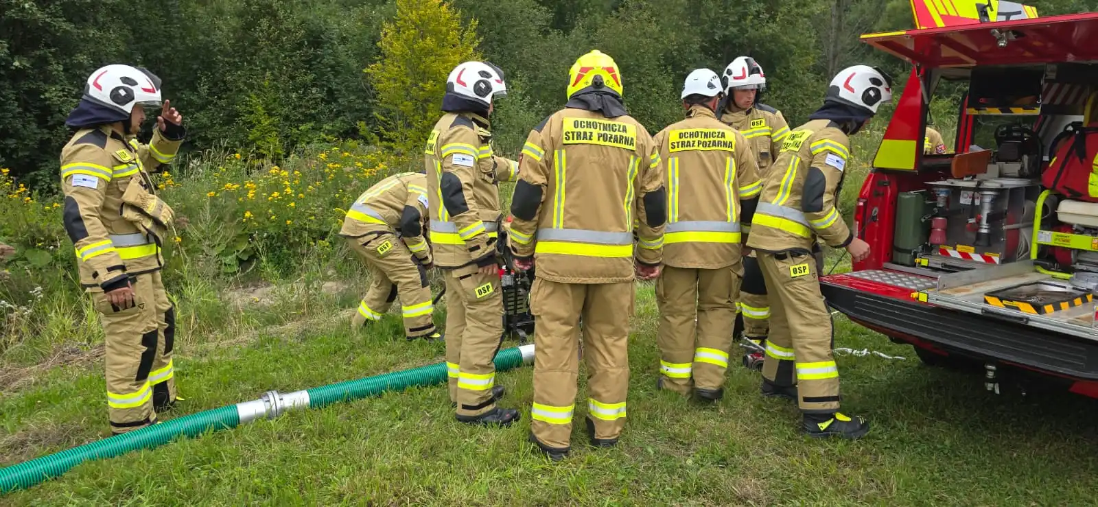 Polscy i słowaccy strażacy doskonalili współpracę transgraniczną