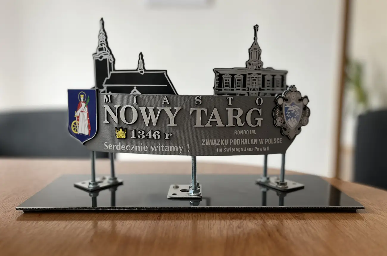 To on będzie witał kierowców. Nowy Targ wybrał swój nowy symbol