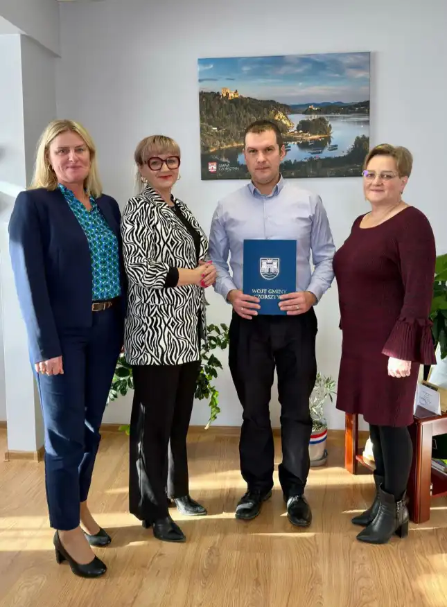 Awans zawodowy dla nauczyciela z ZSP w Kluszkowcach