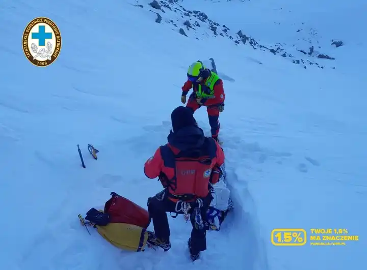 Tragiczny wypadek na Orlej Perci. Nie żyje młody turysta