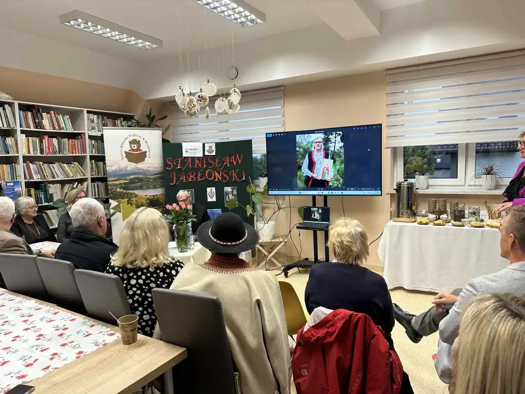 Wieczór poetycki ze Stanisławem Jabłońskim w Kluszkowcach