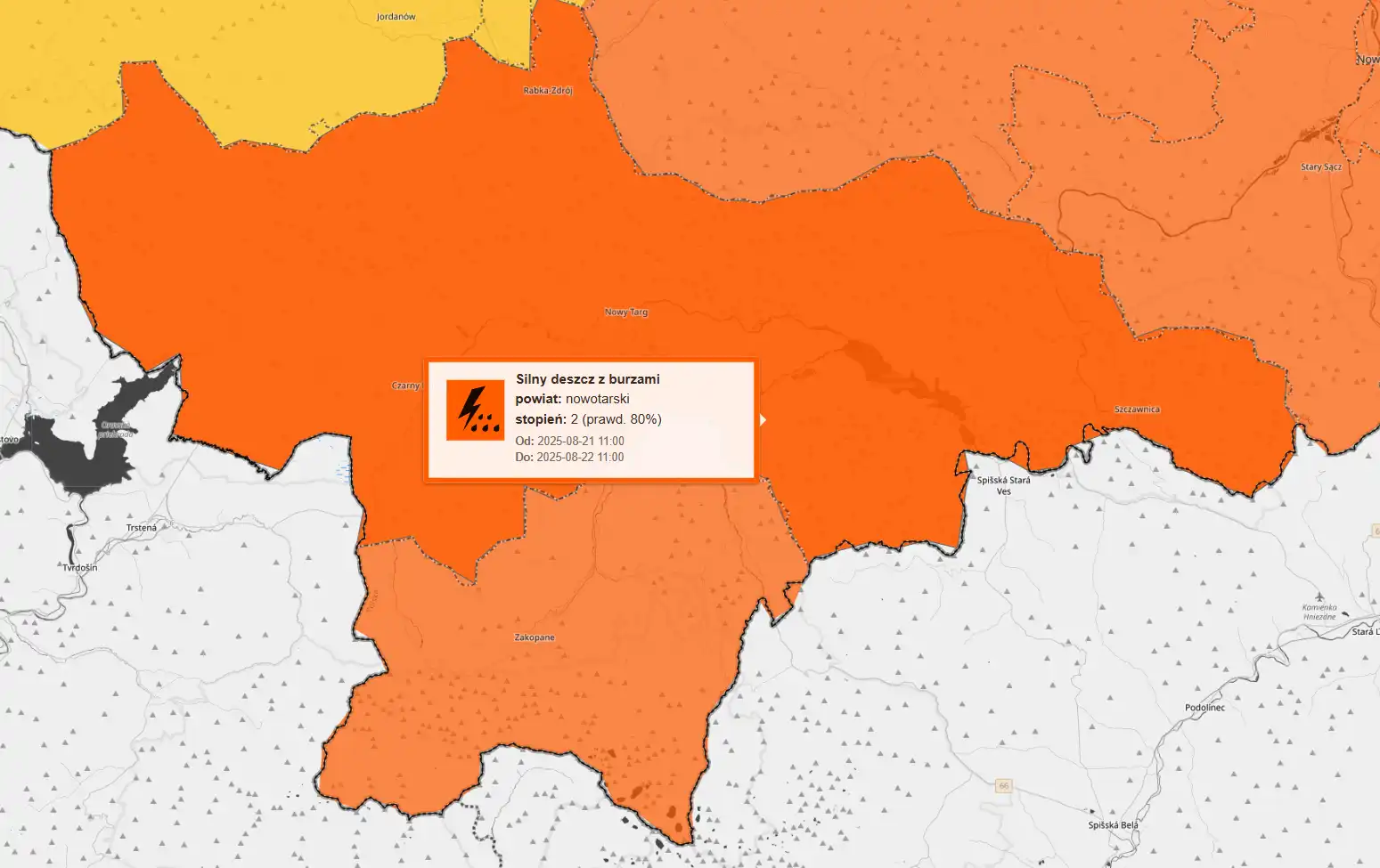 Synoptycy ostrzegają, najbliższych dniach mogą pojawić się silne burze i deszcze
