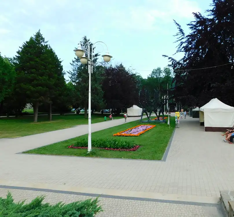 Park Romana Nitribitta w Krynicy-Zdroju